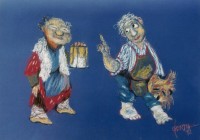 Illustratief Mannetjes 1 Blauw 1992